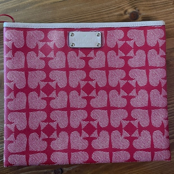 kate spade Handbags - Kate Spade Red Heart Design Tablet sleeve